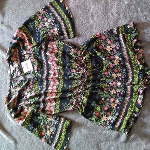 BB Dakota "Jack" NWT black Aster romper